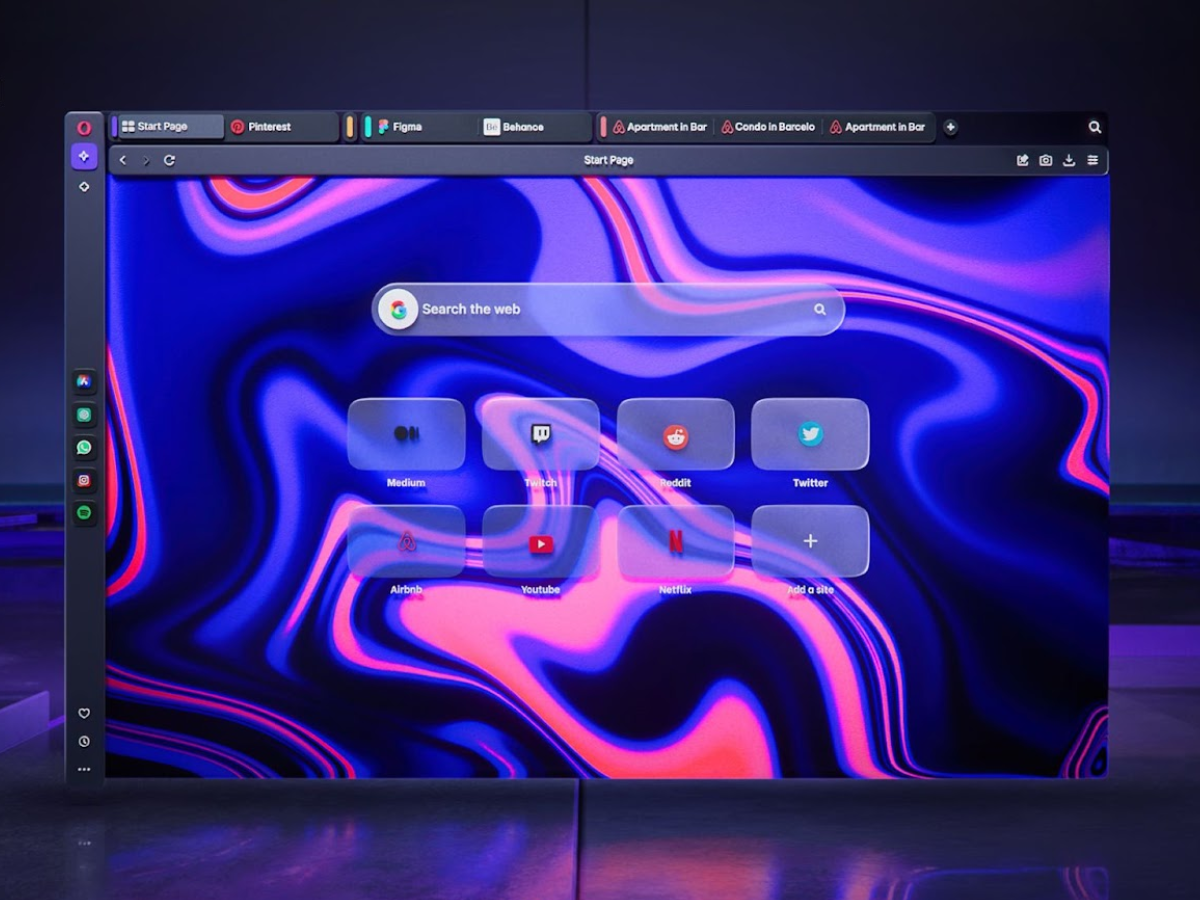 Opera One'a Renk Kodlu Sekme Adaları Eklendi ve Tarayıcı AI Yenilendi